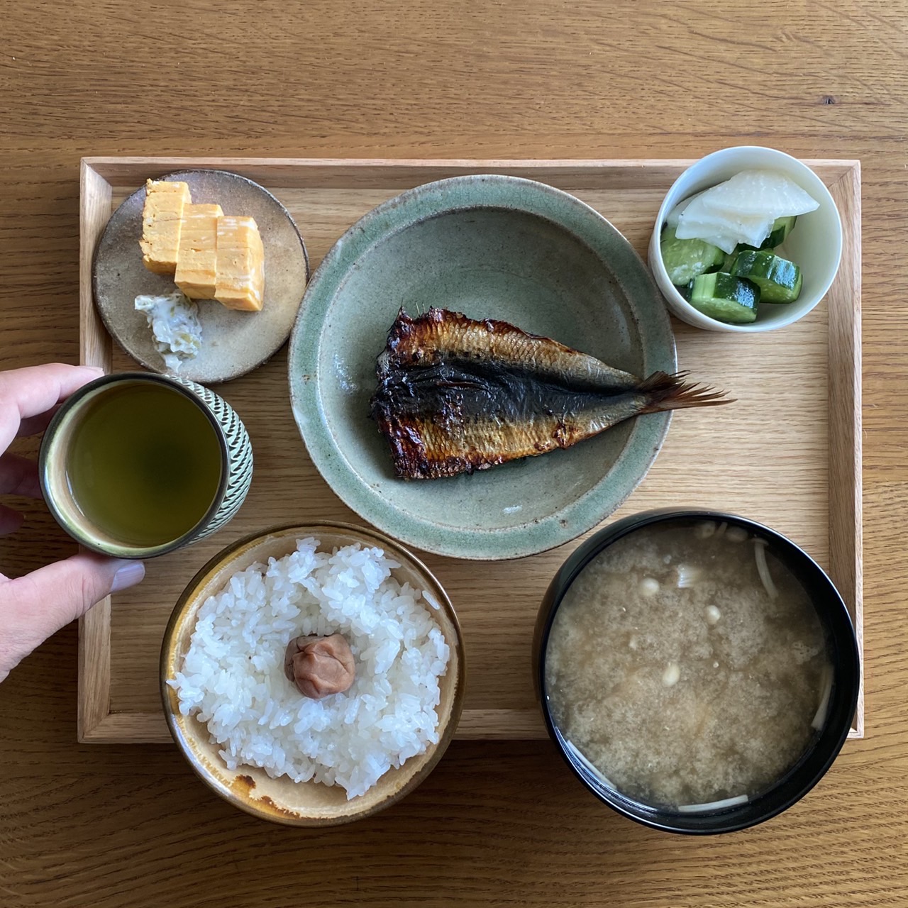 お茶農家山市「ぬまづめし＝農家の朝メシ」